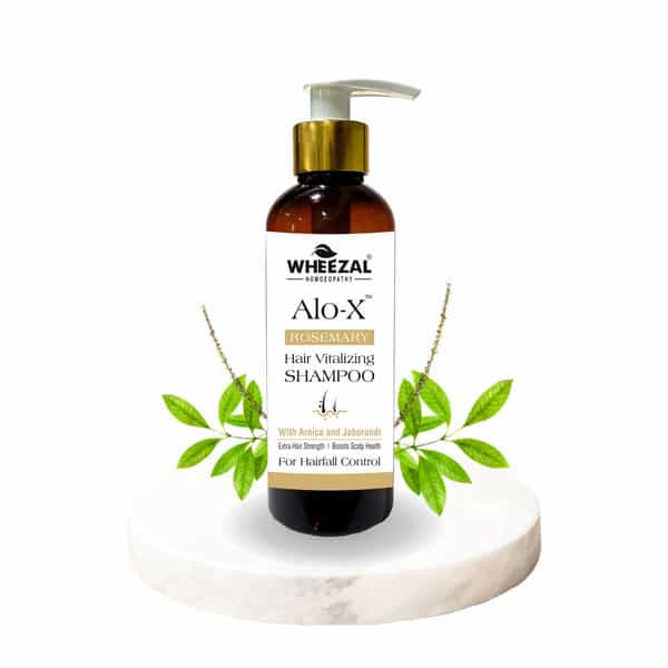 Wheezal Alo-X Hair Vitalizing Shampoo (200 Ml)