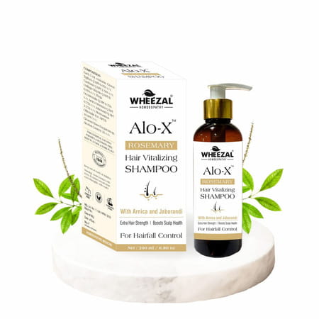 Wheezal Alo-X Hair Vitalizing Shampoo (200 Ml)
