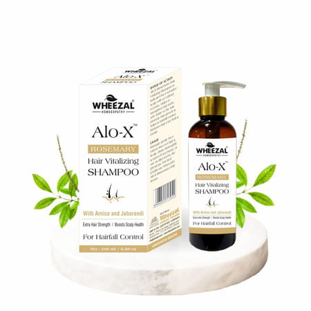 Wheezal Alo-X Hair Vitalizing Shampoo (200 Ml)