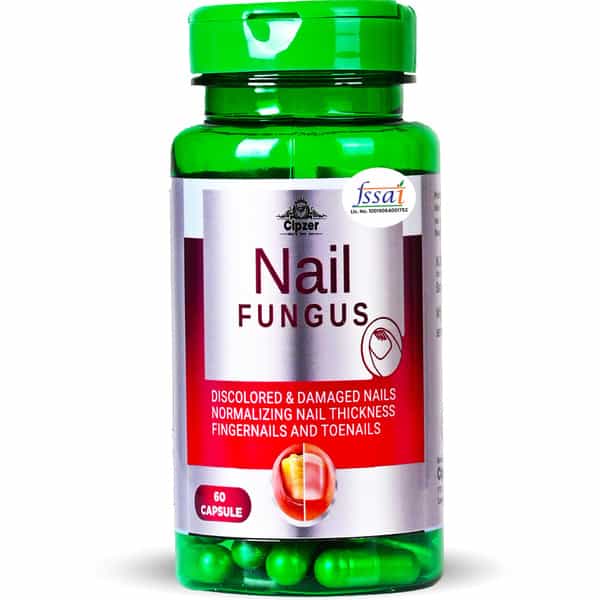 Cipzer Nail Fungus Capsule Eradicate & Safeguard Against Nail,Skin &Toe Fungal Infection 60 Capsules