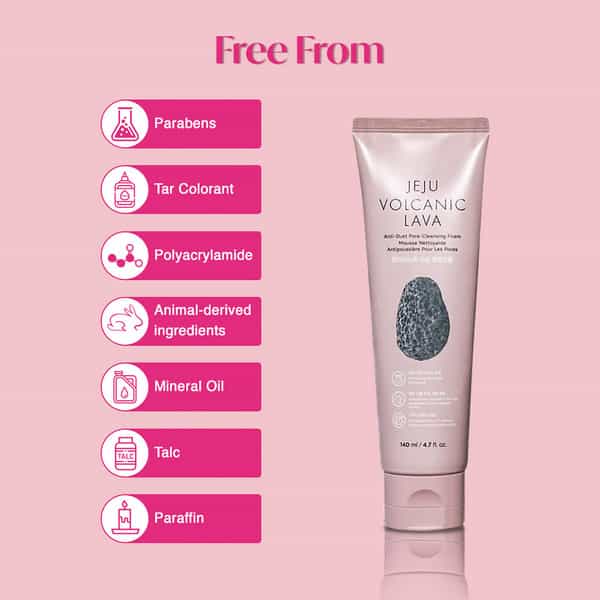 The Face Shop Jeju Volcanic Lava Cleansing Foam