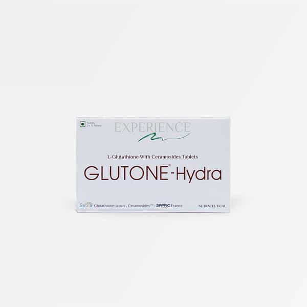 Glutone-Hydra | Setria Glutathione With Ceramosidesc|For Glowing Hydrated Skin | Pack Of 30 Tablets