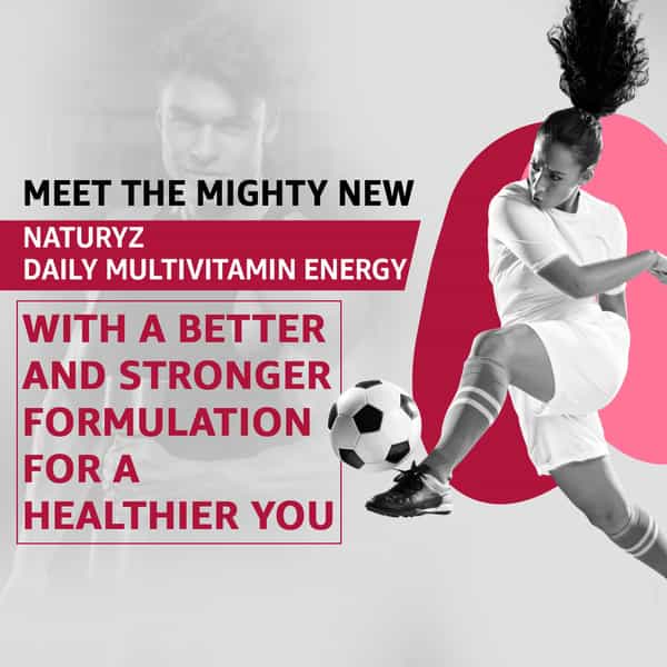 Naturyz Daily Multivitamin Extreme Energy With 35 Nutrients And 11 Energy Blend - 60 Tablets