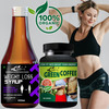 Weight Loss Syrup & Green Coffee Capsules - 100% Ayurvedic (200ml+30capsules)