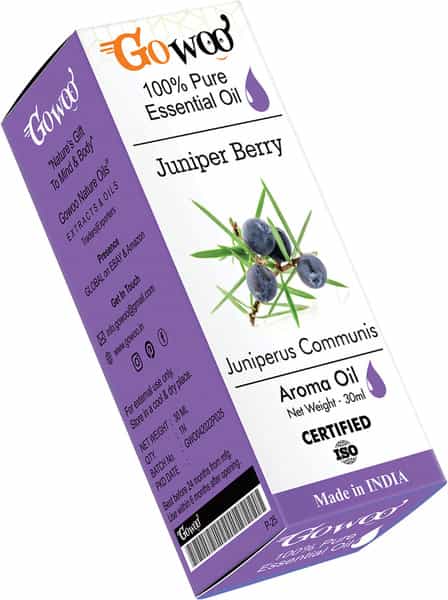 Go Woo 100% Pure Juniper Berry Oil Virgin & Undiluted 30 Ml