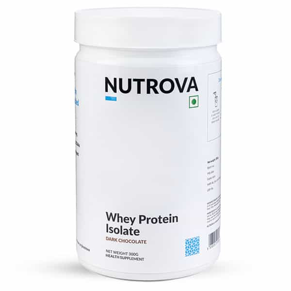 Nutrova Whey Protein Isolate (Dark Chocolate) - 300G