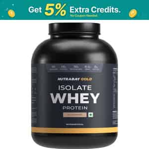 Nutrabay Gold 100% Whey Protein Isolate|26g Protein|muscle Support & Recovery|cold Coffee | 2 Kg