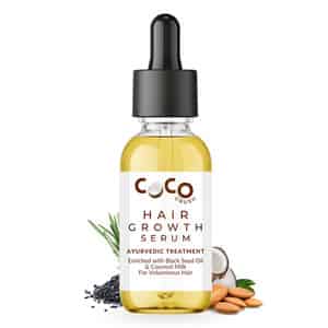 Coco Crush Ayurvedic Hair Growth Serum - Stop Hair Loss & Increase Volume Naturally - 30ml