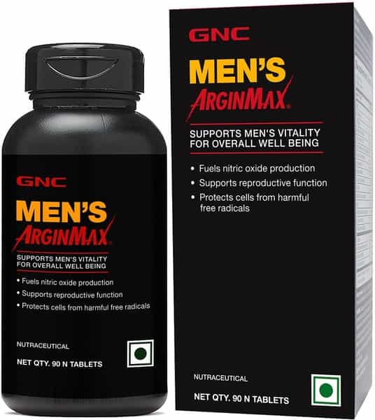 Gnc Men's Arginmax Vitality Tablets Bottle Of 90
