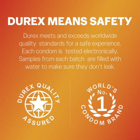 Durex Condoms Extra Dots - 3s