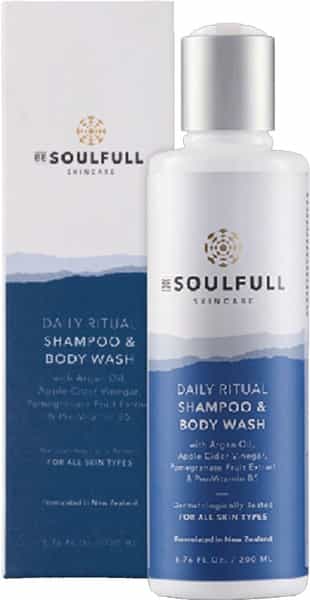 Be Soulfull Daily Ritual 2-In-1 Shampoo & Body Wash - 200 Ml