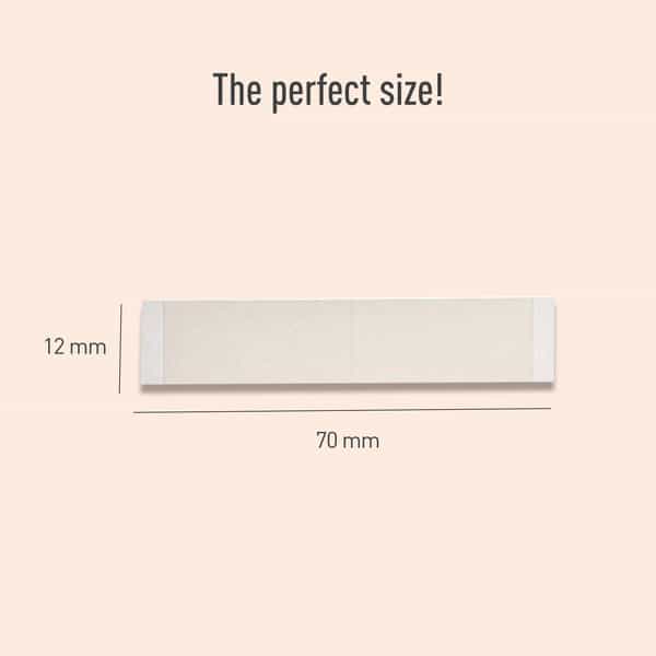 Sirona Women Fashion Tape Double Stick Strips - 36 Strips| Waterproof & Sweat Proof| Bra Tape Strips