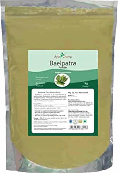 Ayur Champ Baelpatra Powder | Bael Leaves Powder - 1 Kg