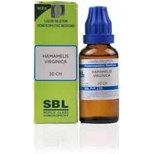 Sbl Hamamelis Virginica Dilution 30 Ch 30 Ml Pack Of 3