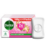 Dettol Skincare Moisturizing Beauty Bathing Soap | With Argan Oil | 100Gm (Pack Of 4)