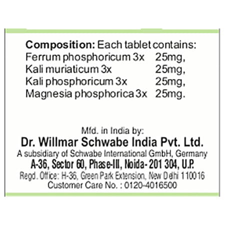 Dr. Willmar Schwabe India Bio-Combination 09 (Bc 09) Tablet 20 No'S