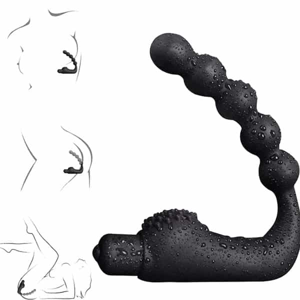 Anal Massager With Prostate Vibrator 8- Boxer Basix