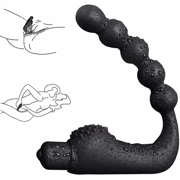 Anal Massager With Prostate Vibrator 8- Boxer Basix