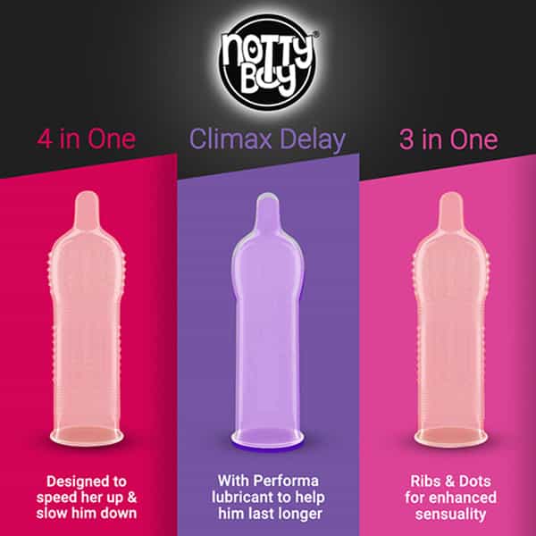 Nottyboy Pleasure Variety Pack (3X10s) 30