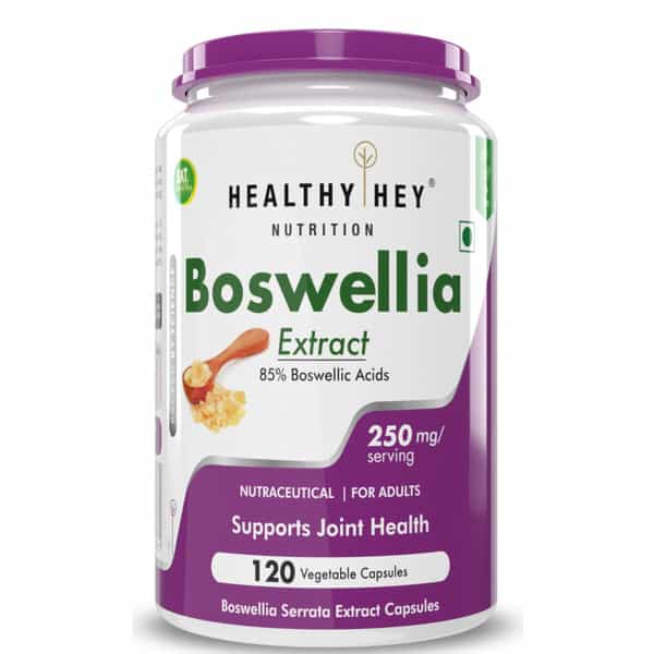 Healthyhey Nutrition Boswellia Serrata Extract - 120 Vegetable Capsules