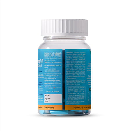 Three60 De-Stress & Focus: Unwind And Boost Concentration In Just 30 Minutes(Tablets)