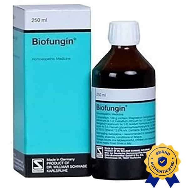 Dr. Willmar Schwabe India Biofungin Homeopathic Medicine 250 Ml Liquid (250 Ml)