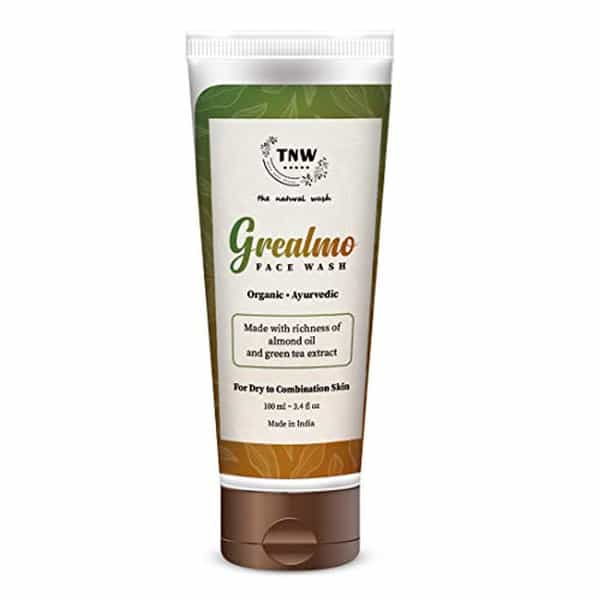 Tnw The Natural Wash Detox Green Tea Face Wash - Dirt Removal-Vitamin C- 3 X 100 Ml (300 Ml)