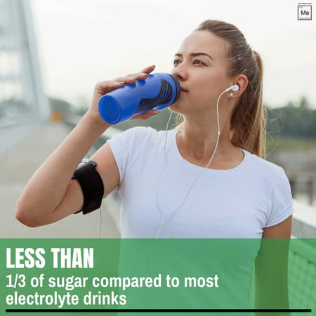 Pawahy Isotonic Energy Drink Endurance Workout Electrolyte Drink With 2:1:1 Bcaa- 1kg (Green Mango)