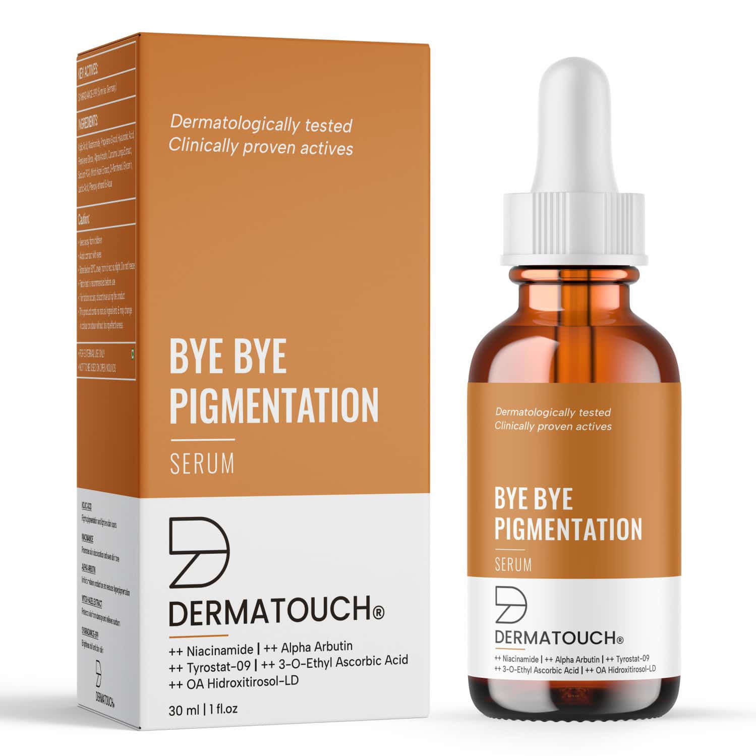 Dermatouch Bye Bye Pigmentation Serum | For Pigmentation| Dark Spots | For Both Men & Women |30ml