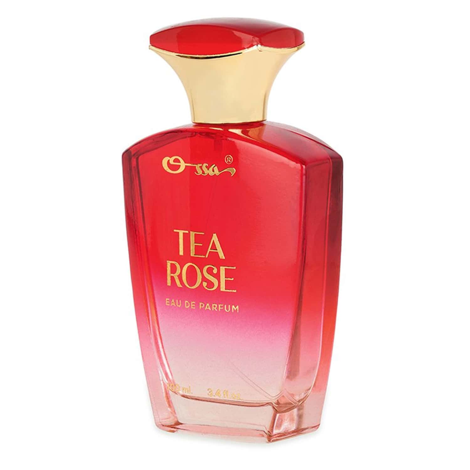 Ossa Tea Rose Eau De Parfum Musky And Floral Notes | For Women | 100 Ml