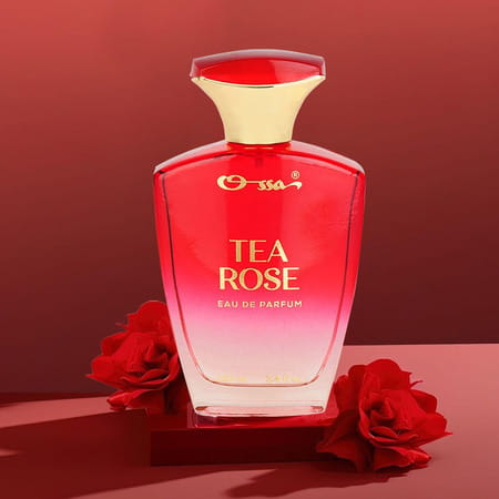 Ossa Tea Rose Eau De Parfum Musky And Floral Notes | For Women | 100 Ml