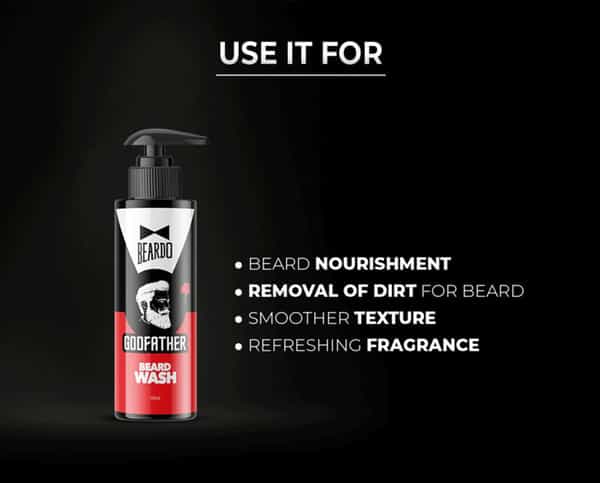 Beardo Godfather Beard Wash - 100 Ml