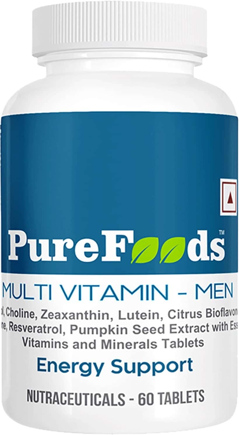 Purefoods - Multivitamin For Men For Everyday Health (60 Tablets)
