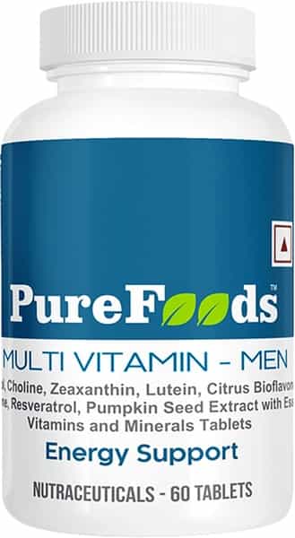Purefoods - Multivitamin For Men For Everyday Health (60 Tablets)