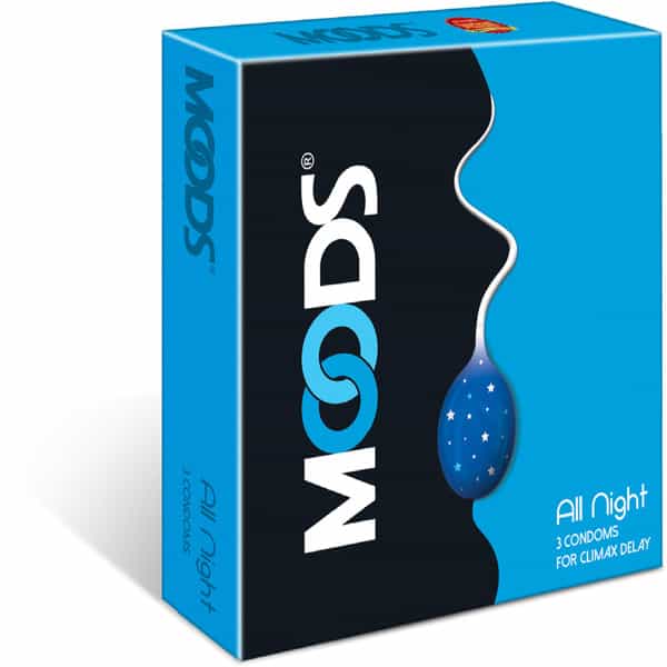Moods Allnight Condoms - Pack Of 3'S