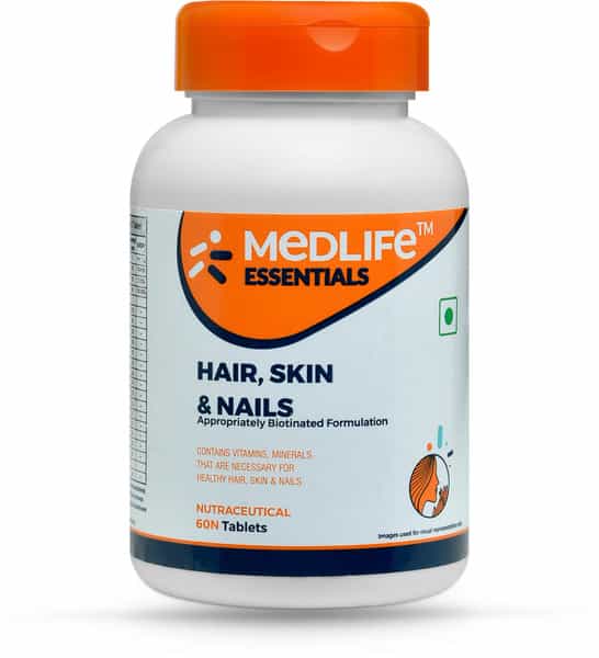 Medlife Essentials Hair Skin & Nail - 60 Tablets