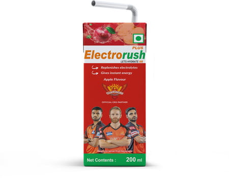 Electrorush Plus Apple 200 Ml Pack Of 1