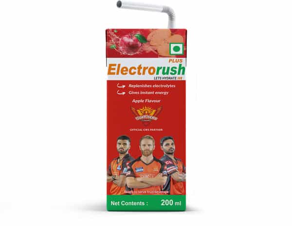 Electrorush Plus Apple 200 Ml Pack Of 1