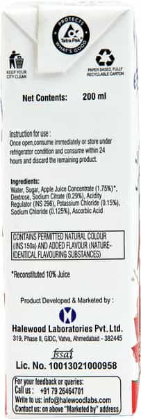 Electrorush Plus Apple 200 Ml Pack Of 1