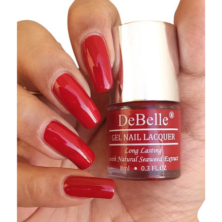 Debelle Gel Nail Polish Gift Set Of 2 Mauve, Majestique Mauve,Grey Glitteratti- 16 Ml(8ml Each) .