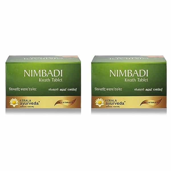 Kerala Ayurveda Nimbadi Kwath Tablet 100 Tablet X Pack Of 2