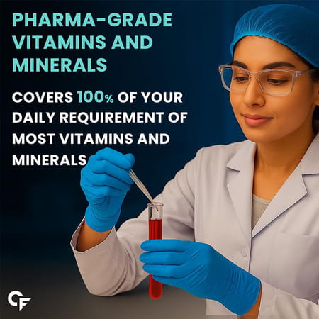 Carbamide Forte Multivitamin With Probiotics & Ashwagandha- 180 Tablets