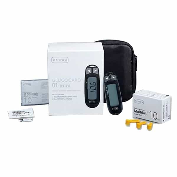Arkray Gc 01 Mini Kit Combo Glucose Meter 1