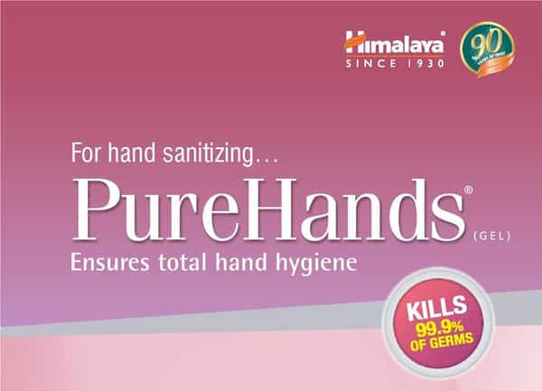 Himalaya Purehands Strawberry Hand Sanitizer 200 Ml Liquid