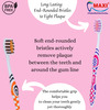 Maxi Style Toothbrush & Tongue Cleaner-Oral Hygiene Kit (Pack Of 4)