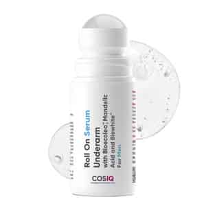 Cos-iq Brightening Underarm Roll-on Serum For Men | With Bioecolea | Mandelic Acid & Bio White 40ml