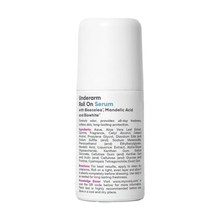 Cos-Iq Brightening Underarm Roll-On Serum For Men | With Bioecolea | Mandelic Acid & Bio White 40Ml