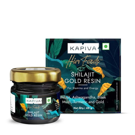 Kapiva Shilajit Gold Resin - 40g | Helps In Boosting Stamina | 100% Ayurvedic