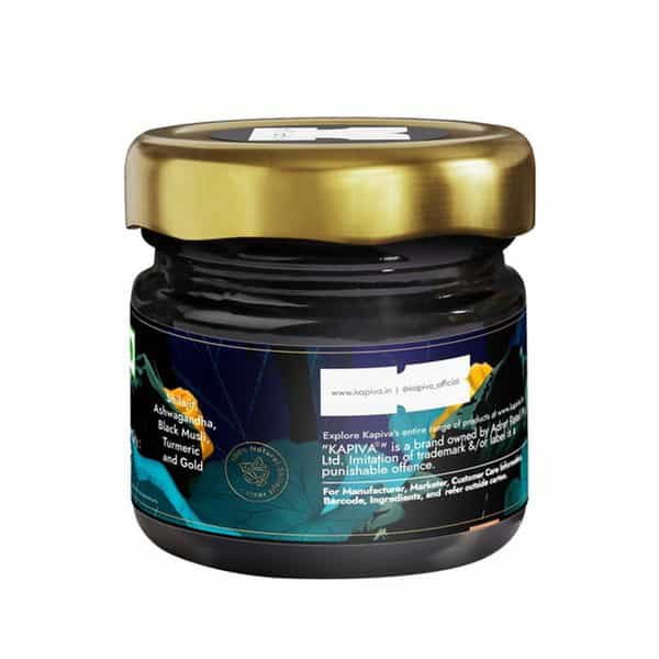 Kapiva Shilajit Gold Resin - 40G | Helps In Boosting Stamina | 100% Ayurvedic 