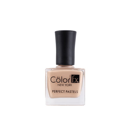 Color Fx Perfect Pastel Glossy Finish 21 Toxin Free Non Yellowing 9 Ml Camel Nail Enamel